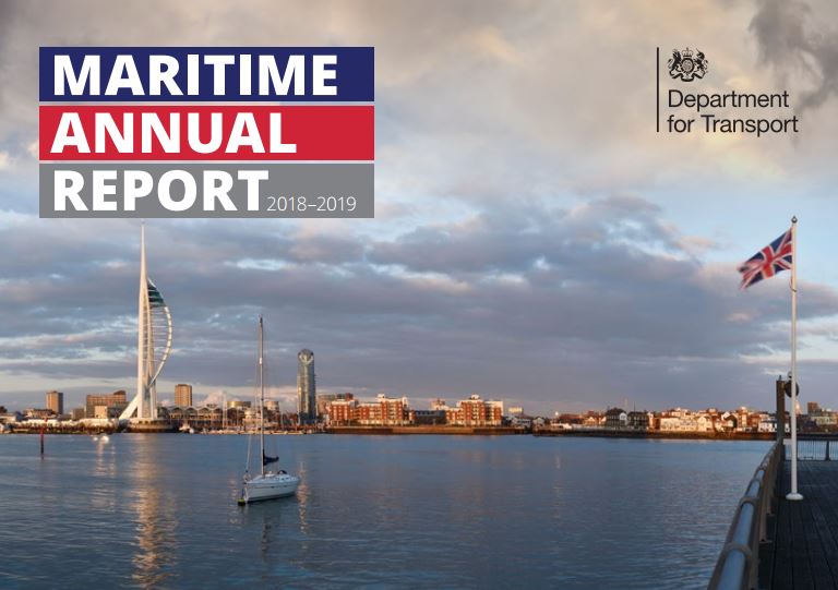 UK Maritime Annual Report 18/19 – DfT
